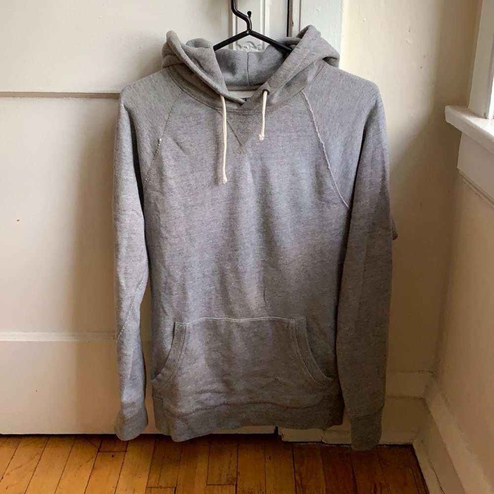 Vintage fleece hoodie from JCrew. Small.